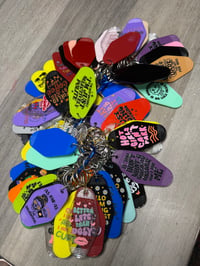 Motel Hotel Keychains 