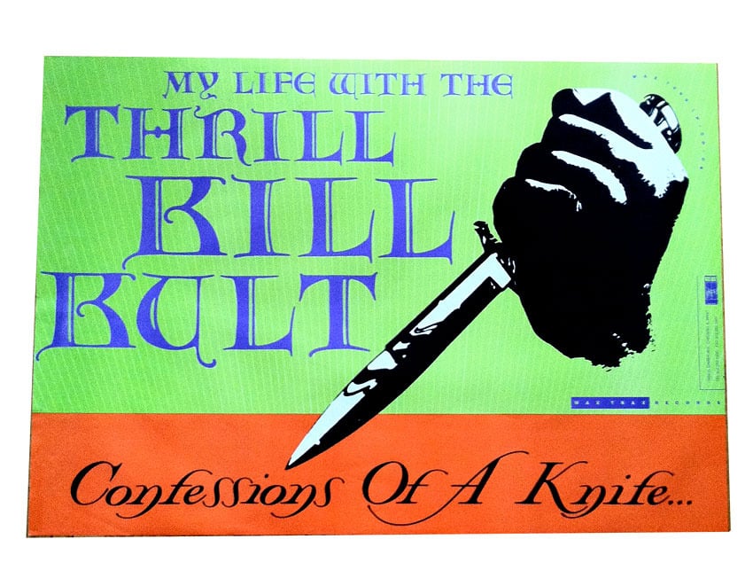 MY LIFE WITH THE THRILL KILL KULT-Confessions Of A Knife/ Promo Poster