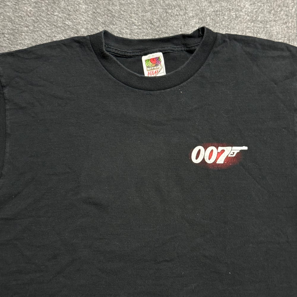 Image of 1990s 007 James Bond Movie Promo Graphic Tee (L)