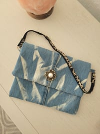 Image 1 of The Emily - Upcycled Denim Mini Bag