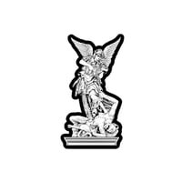 Archangel Michael V2 Sticker