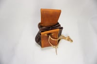 Image 2 of Drawstring leather pouch