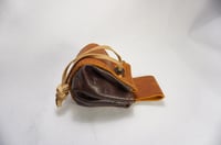 Image 9 of Drawstring leather pouch