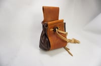 Image 13 of Drawstring leather pouch