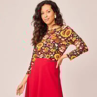 Image 1 of Blusa bruma girasol