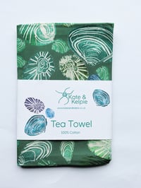 Image 1 of Scottish Seashell Tea Towel