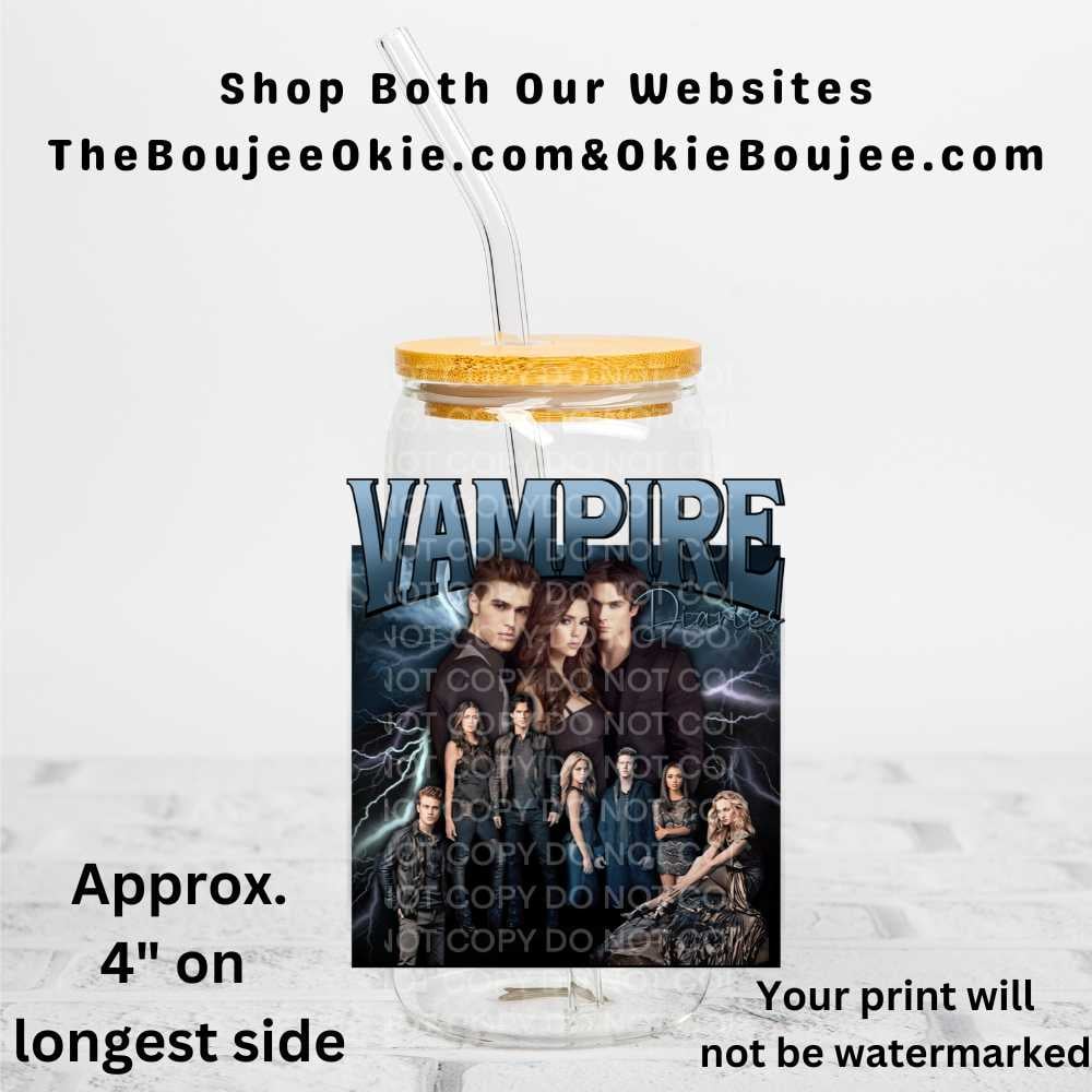 Image of Vampire Diaries Uv Dtf Decal T4