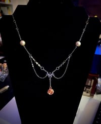 Image 5 of Spring Necklace + Earring Set (ACOTAR)