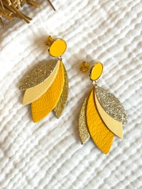 Boucles MIA Jaune