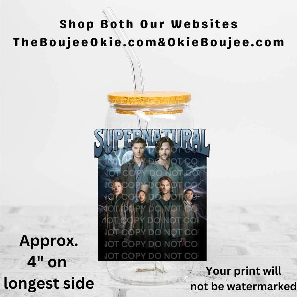 Image of Supernatural Uv Dtf Decal T4