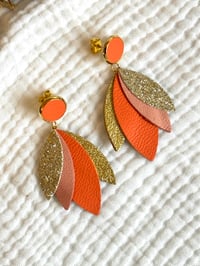 Boucles MIA Orange
