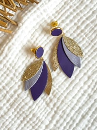 Boucles MIA Violet