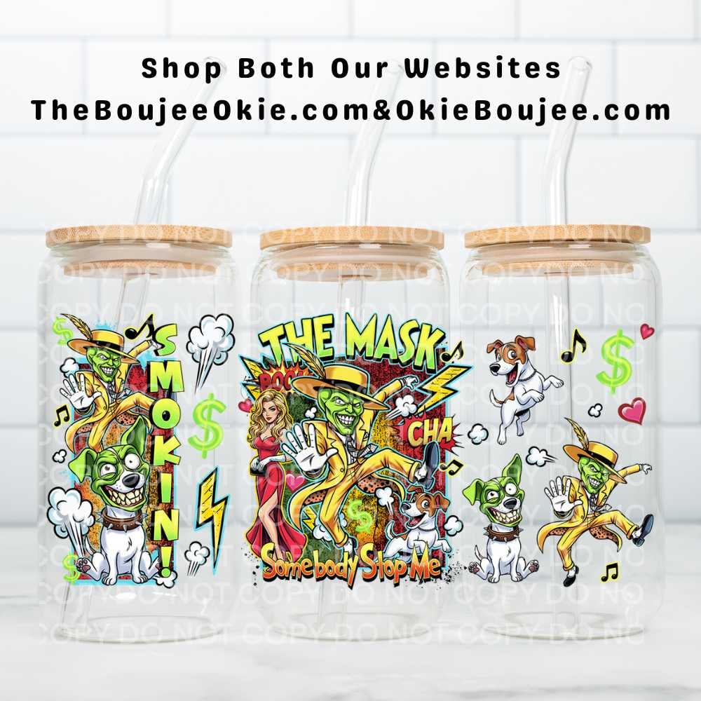 Image of The Mask Uv Dtf Wrap W0750