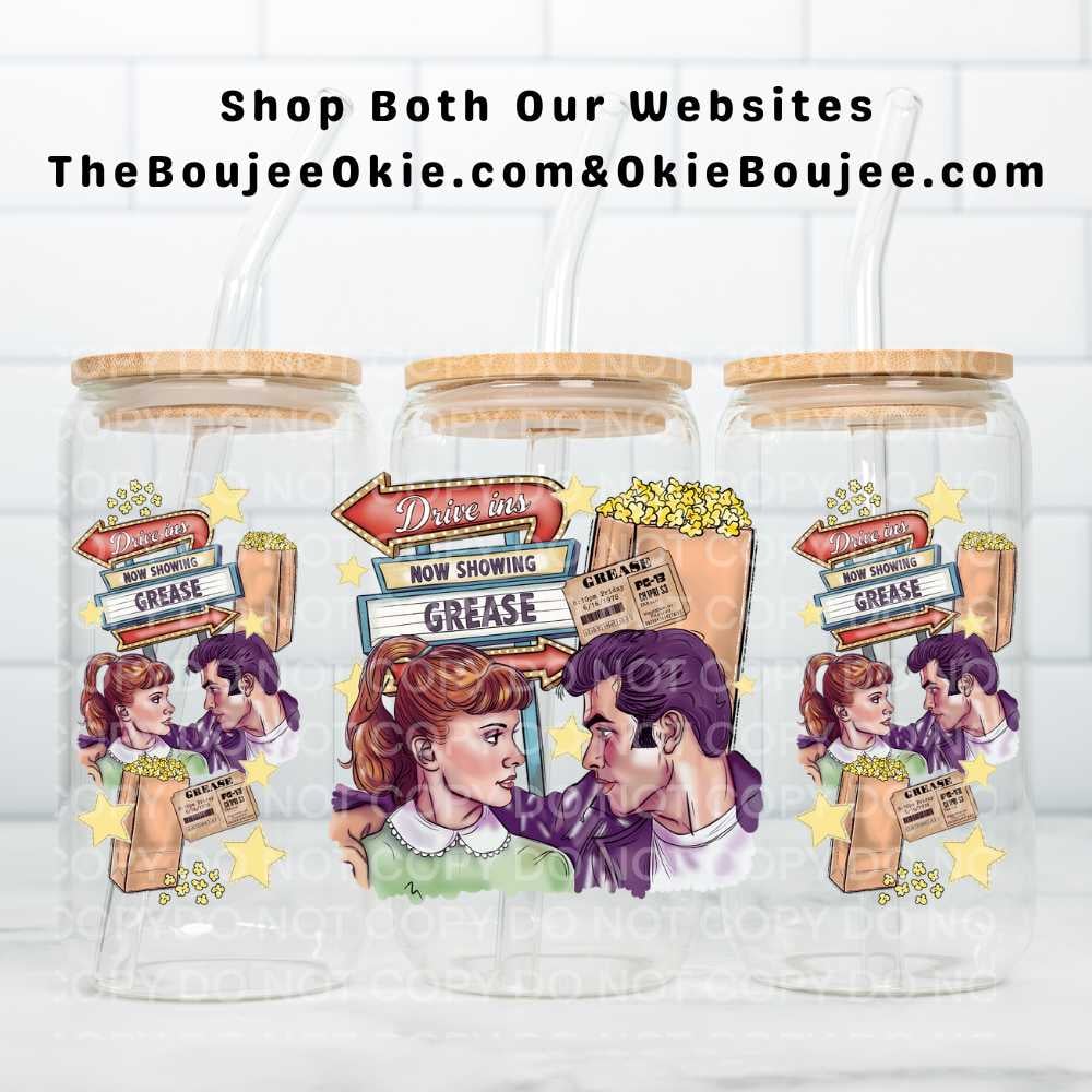 Image of Grease The Movie Uv Dtf Wrap   W0767