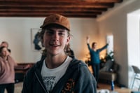 Image 5 of Serve Like Hanuman Long Sleeve Shirt (unisex)