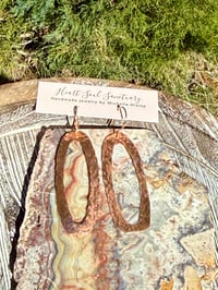 Pure Copper Hoop earrings 