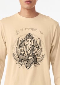 Image 1 of Ganesha Long Sleeve Shirt (unisex)