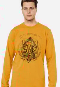 Image 2 of Ganesha Long Sleeve Shirt (unisex)