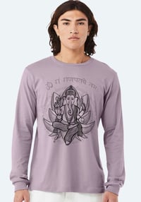Image 3 of Ganesha Long Sleeve Shirt (unisex)