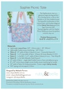 Image 2 of Sophie Picnic Tote - pdf pattern