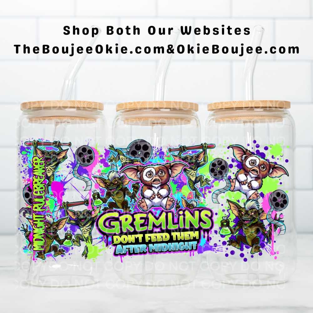 Image of Gremlins Uv Dtf Wrap   W0789