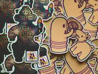 Image 1 of Art Against Ai Stickers