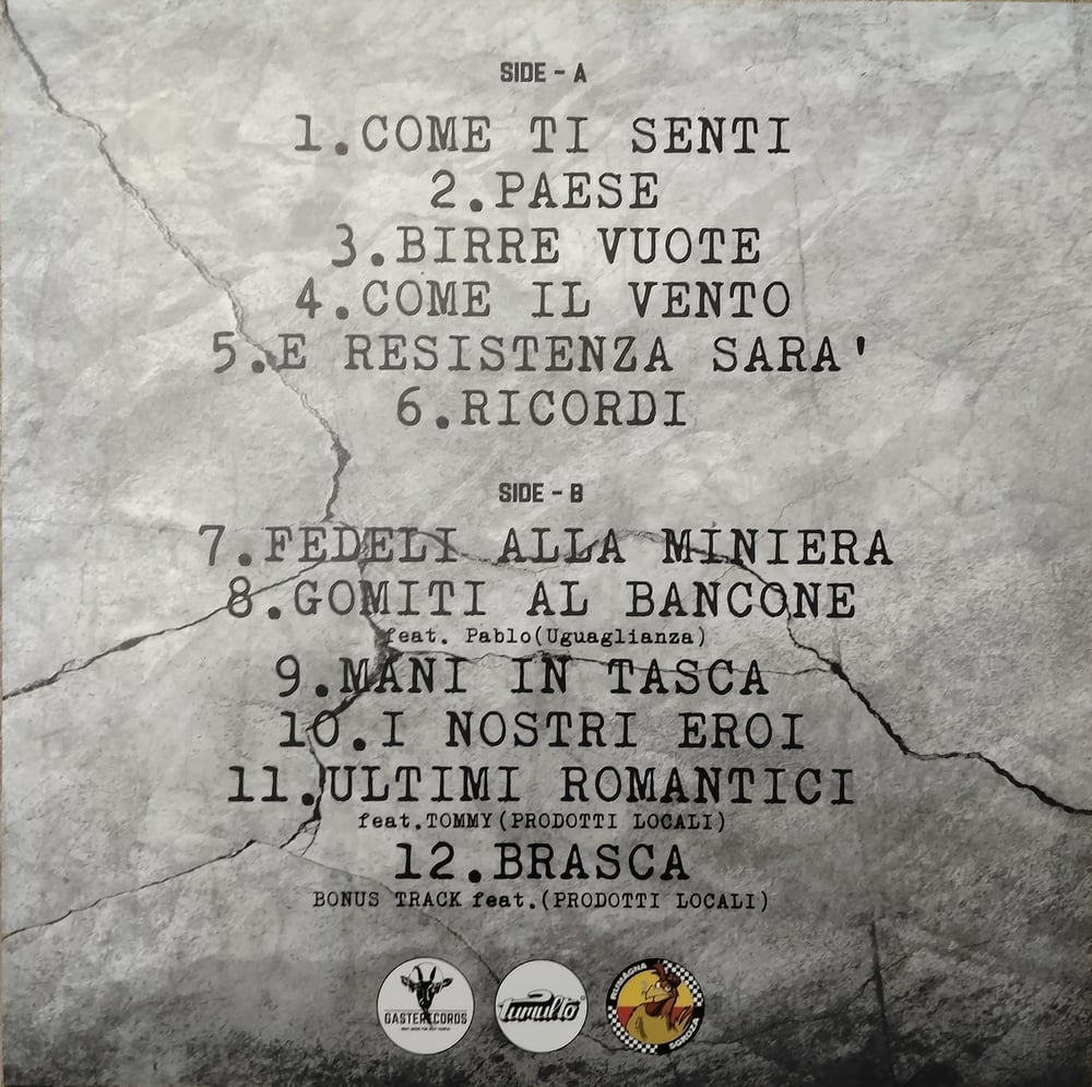 MINERS "Fedeli Alla Miniera" ( LP, Album ) 
