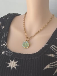 Blue Flower Necklace