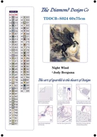 Image 4 of Night Wind Full Size Diamond Painting by Jody Bergsma