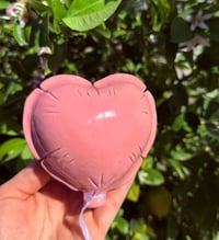 Image 1 of Pink gloss Ceramic balloon 