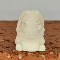 Image 1 of Gus edc lanyard bead- clear/white glow