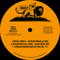 Image 2 of Wayne Jarrett/Baba Leslie - African Woman EP 12" (Wackie's)