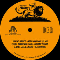 Image 1 of Wayne Jarrett/Baba Leslie - African Woman EP 12" (Wackie's)