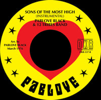 Image 2 of Pablove Black & 12 Tribes Band - Africa Awaiting/Sons of the Most High 7" (Pablove)
