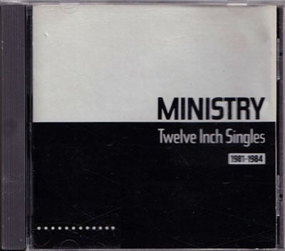 MINISTRY-12 Inch Singles CD/ Rare Out Of Print Original Pressing