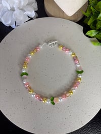 Image 1 of Tulip Beaded Necklace 