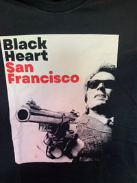 Image 1 of San Francisco Black Heart T-Shirt