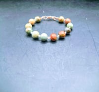 Image 2 of Cherry Creek Jasper Copper Wired Bracelet 