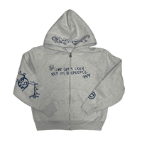 Image 1 of LIFE IS BEAUTIFUL ZIPUP