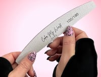 Image 1 of NAIL FILE- 100/180 grit 
