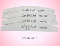 Image 3 of NAIL FILE- 100/180 grit 