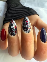Image 2 of PATRIOTS- NFL nails, football nails