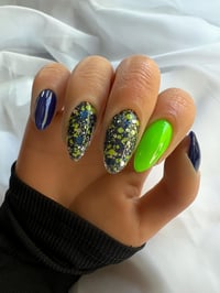 Image 2 of SEAHAWKS- NFL nails, football nails