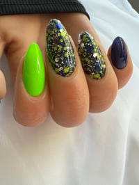 Image 3 of SEAHAWKS- NFL nails, football nails