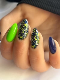 Image 4 of SEAHAWKS- NFL nails, football nails