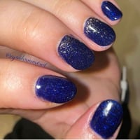 Image 5 of Heart of the Ocean- blue dip powder, blue nail dip, dip powder, nail dip powder, dip powder nails...
