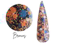 Image 2 of BRONCOS- NFL nails, football nails