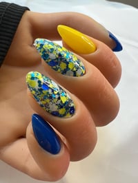 Image 4 of RAMS- NFL nails, football nails