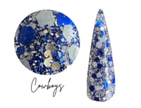 Image 3 of COWBOYS- NFL nails, football nails