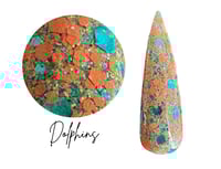 Image 4 of DOLPHINS- NFL nails, football nails